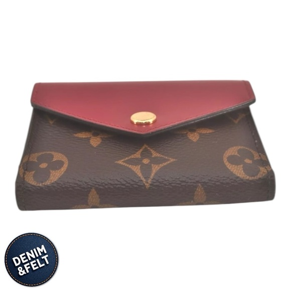 Louis Vuitton Fuchsia Monogram Portefeuille Zoe Compact Wallet | PRELOVED!!🤎 - Picture 4 of 16